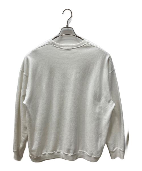 ATON（エイトン）ATON (エイトン) クルーネックスウェット ホワイト サイズ:06の古着・服飾アイテム