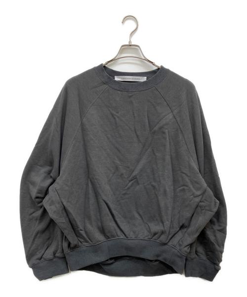 COGTHEBIGSMOKE（コグザビッグスモーク）COGTHEBIGSMOKE (コグザビッグスモーク) LEILA WIDE CUFF SWEAT グレー サイズ:Fの古着・服飾アイテム