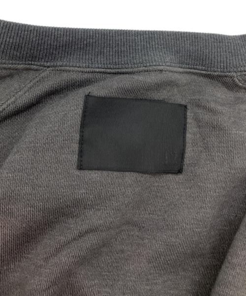 COGTHEBIGSMOKE（コグザビッグスモーク）COGTHEBIGSMOKE (コグザビッグスモーク) LEILA WIDE CUFF SWEAT グレー サイズ:Fの古着・服飾アイテム