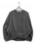 COGTHEBIGSMOKE（コグザビッグスモーク）の古着「LEILA WIDE CUFF SWEAT」｜グレー