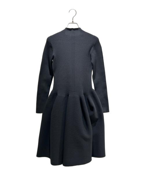 CFCL（シーエフシーエル）CFCL (シーエフシーエル) POTTERY LONG SLEEVE MINI DRESS ブラック サイズ:3の古着・服飾アイテム