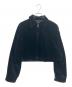 theory（セオリー）の古着「Stretch Velvet 3 Aline Zip JKT」｜ブラック