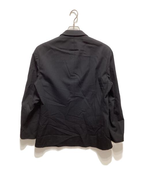EMPORIO ARMANI（エンポリオ アルマーニ）EMPORIO ARMANI (エンポリオ アルマーニ) テーラードジャケット ブラック サイズ:52の古着・服飾アイテム