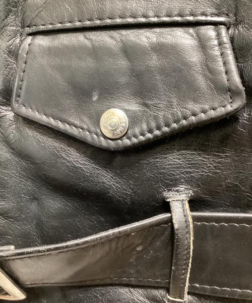 PERFECTO by Schott（パーフェクト バイ ショット）perfecto by schott (パーフェクト バイ ショット) 618ダブルライダースジャケット ブラック サイズ:36の古着・服飾アイテム