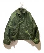 U'S NAVYアメリカ海軍）の古着「A-1 DECK JACKET」｜カーキ