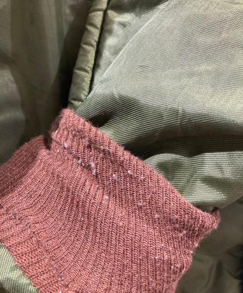 U'S NAVY（アメリカ海軍）U'S NAVY (アメリカ海軍) A-1 DECK JACKET カーキ サイズ:Mの古着・服飾アイテム