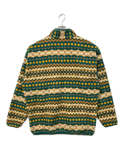 Patagonia（パタゴニア）Patagonia (パタゴニア) アウトドアウェア(シンチラ・スナップT・プルオーバー) グリーン×イエロー サイズ:SIZE XLの古着・服飾アイテム