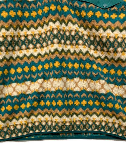 Patagonia（パタゴニア）Patagonia (パタゴニア) アウトドアウェア(シンチラ・スナップT・プルオーバー) グリーン×イエロー サイズ:SIZE XLの古着・服飾アイテム