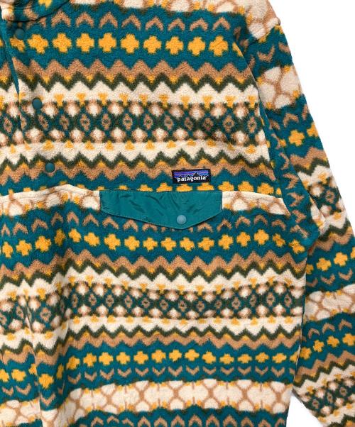 Patagonia（パタゴニア）Patagonia (パタゴニア) アウトドアウェア(シンチラ・スナップT・プルオーバー) グリーン×イエロー サイズ:SIZE XLの古着・服飾アイテム