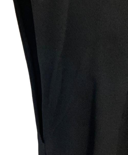 PRADA（プラダ）PRADA (プラダ) ドレープワンピース ブラック サイズ:40の古着・服飾アイテム