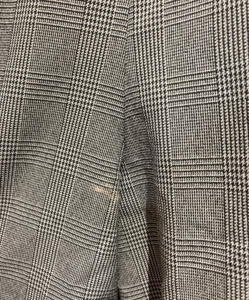 LOUNIE（ルーニー）LOUNIE (ルーニー) ウール調グレンチェックストレッチコンビネゾン グレー サイズ:36の古着・服飾アイテム