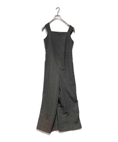LOUNIE（ルーニー）LOUNIE (ルーニー) ウール調グレンチェックストレッチコンビネゾン グレー サイズ:36の古着・服飾アイテム