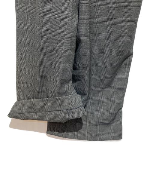LOUNIE（ルーニー）LOUNIE (ルーニー) ウール調グレンチェックストレッチコンビネゾン グレー サイズ:36の古着・服飾アイテム
