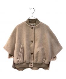 MaxMara（マックスマーラ）の古着「Leticia/カシミヤケープ」｜ベージュ