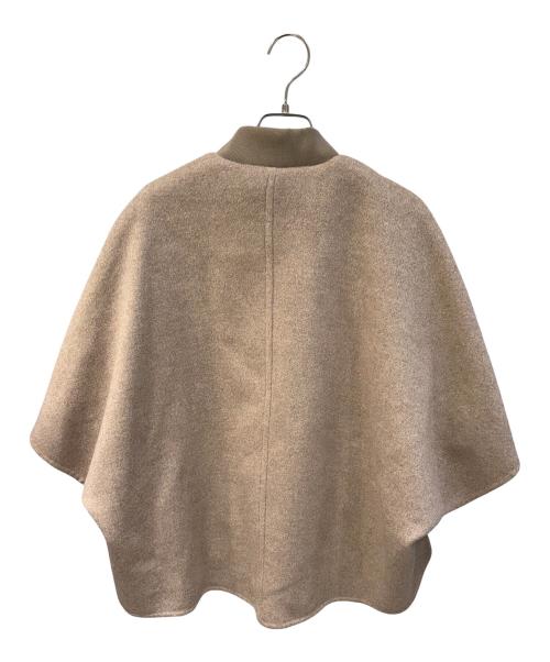 MaxMara（マックスマーラ）MaxMara (マックスマーラ) Leticia/カシミヤケープ ベージュ サイズ:SMの古着・服飾アイテム