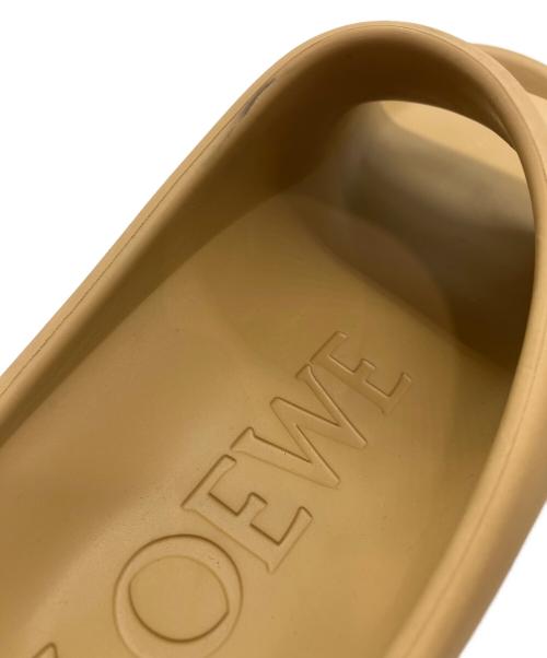 LOEWE（ロエベ）LOEWE (ロエベ) フォーム ペブル スライド ベージュ サイズ:38の古着・服飾アイテム