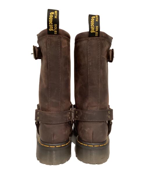 Dr.Martens（ドクターマーチン）Dr.Martens (ドクターマーチン) ANISTONE HI/アニストン ハイ ブラウン サイズ:6の古着・服飾アイテム