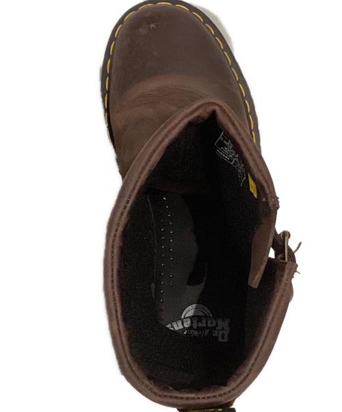 Dr.Martens（ドクターマーチン）Dr.Martens (ドクターマーチン) ANISTONE HI/アニストン ハイ ブラウン サイズ:6の古着・服飾アイテム