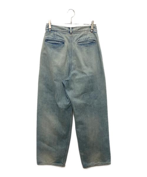 Graphpaper（グラフペーパー）Graphpaper (グラフペーパー) Selvage Denim Two Tuck Pants インディゴ サイズ:SIZE0の古着・服飾アイテム