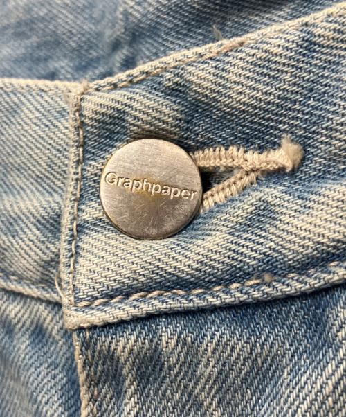 Graphpaper（グラフペーパー）Graphpaper (グラフペーパー) Selvage Denim Two Tuck Pants インディゴ サイズ:SIZE0の古着・服飾アイテム