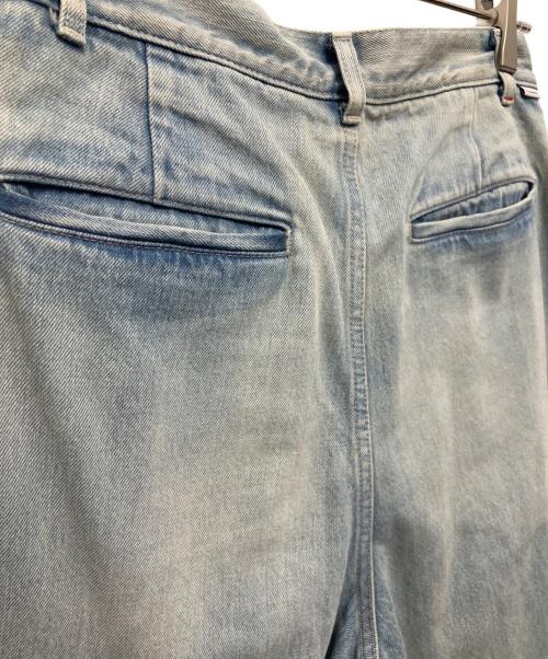 Graphpaper（グラフペーパー）Graphpaper (グラフペーパー) Selvage Denim Two Tuck Pants インディゴ サイズ:SIZE0の古着・服飾アイテム