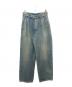 Graphpaper（グラフペーパー）の古着「Selvage Denim Two Tuck Pants」｜インディゴ