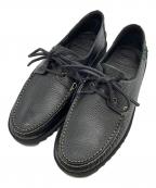 PARABOOT×KAPTAIN SUNSHINEパラブーツ×キャプテンサンシャイン）の古着「デッキシューズ」｜ブラック