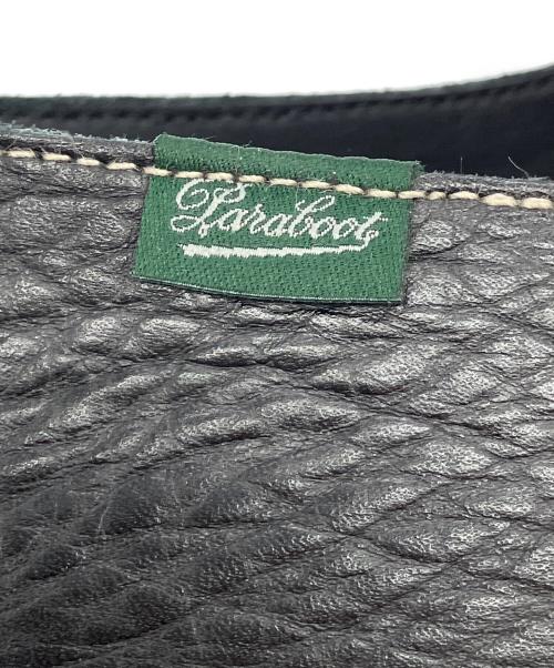 PARABOOT（パラブーツ）PARABOOT (パラブーツ) KAPTAIN SUNSHINE (キャプテンサンシャイン) デッキシューズ ブラック サイズ:6の古着・服飾アイテム