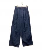 KALLMEYERカルメイヤー）の古着「WIDE LEG JEAN」｜インディゴ