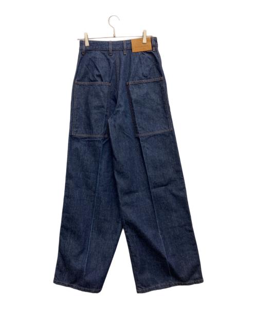 KALLMEYER（カルメイヤー）KALLMEYER (カルメイヤー) WIDE LEG JEAN インディゴ サイズ:W6 L32 未使用品の古着・服飾アイテム