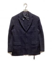 POLO RALPH LAUREN（ポロ・ラルフローレン）の古着「ウールアルパカテーラードジャケット」｜ネイビー