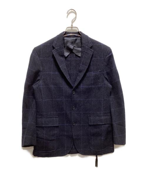 POLO RALPH LAUREN（ポロ・ラルフローレン）POLO RALPH LAUREN (ポロ・ラルフローレン) ウールアルパカテーラードジャケット ネイビー サイズ:38Sの古着・服飾アイテム