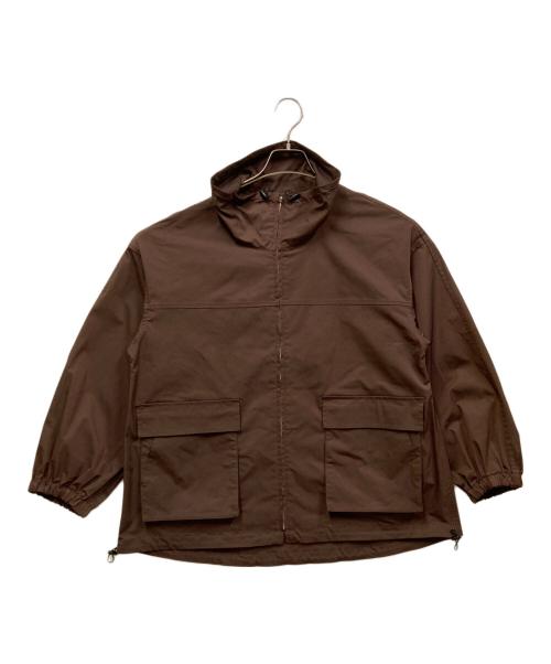 BABYLONE（バビロン）BABYLONE (バビロン) スタンドカラードロストブルゾン ブラウン サイズ:SIZE Freeの古着・服飾アイテム