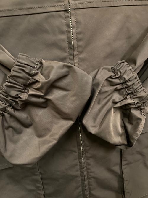 BABYLONE（バビロン）BABYLONE (バビロン) スタンドカラードロストブルゾン ブラウン サイズ:SIZE Freeの古着・服飾アイテム