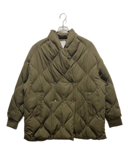 RIM.ARK（リムアーク）RIM.ARK (リムアーク) Double breasted stole down CT カーキ サイズ:FREE 未使用品の古着・服飾アイテム
