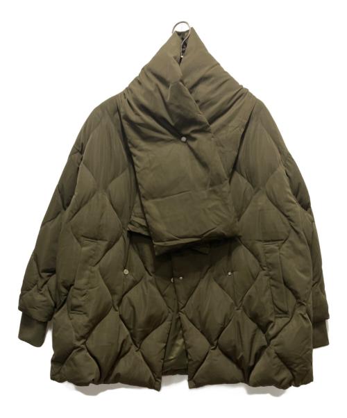 RIM.ARK（リムアーク）RIM.ARK (リムアーク) Double breasted stole down CT カーキ サイズ:FREE 未使用品の古着・服飾アイテム