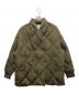 RIM.ARK（リムアーク）の古着「Double breasted stole down CT」｜カーキ