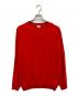 GGG（ジージージー）の古着「Wool Balancircular Dolman Sleeve Knit Pull Over」｜レッド