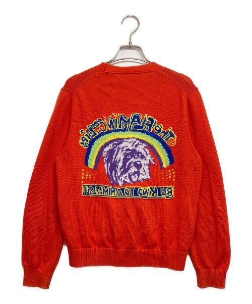 beautiful people（ビューティフルピープル）beautiful people (ビューティフルピープル) THE/a rock knit CD オレンジ サイズ:150の古着・服飾アイテム