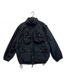 YOKE×+PHENIX（ヨーク×プラスフェニックス）の古着「MULTI POCKETS DETACHABLE UTILITY BLOUSON」｜ブラック