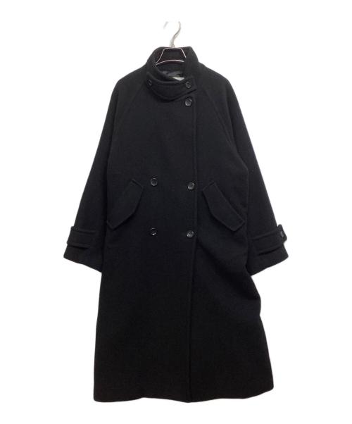 RAY BEAMS（レイ ビームス）RAY BEAMS (レイ ビームス) スタンドカラー ロング コート ブラック サイズ:Freeの古着・服飾アイテム