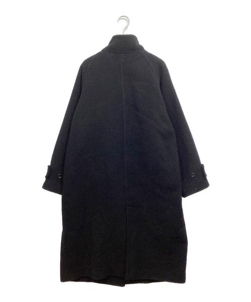 RAY BEAMS（レイ ビームス）RAY BEAMS (レイ ビームス) スタンドカラー ロング コート ブラック サイズ:Freeの古着・服飾アイテム