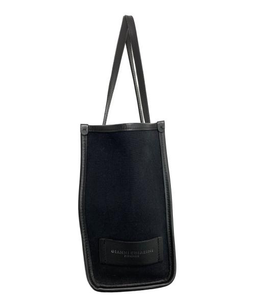 GIANNI CHIARINI（ジャンニ キアリーニ）GIANNI CHIARINI (ジャンニ キアリーニ) トートバッグ ブラックの古着・服飾アイテム