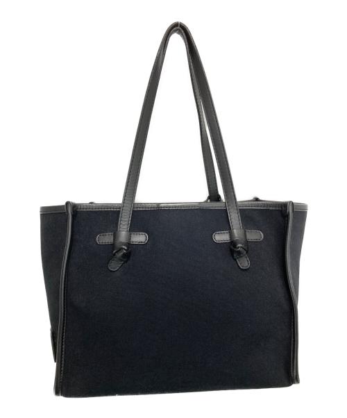 GIANNI CHIARINI（ジャンニ キアリーニ）GIANNI CHIARINI (ジャンニ キアリーニ) トートバッグ ブラックの古着・服飾アイテム