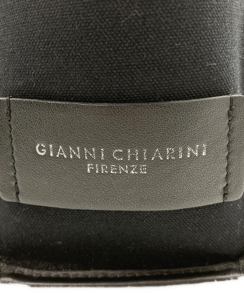 GIANNI CHIARINI（ジャンニ キアリーニ）GIANNI CHIARINI (ジャンニ キアリーニ) トートバッグ ブラックの古着・服飾アイテム