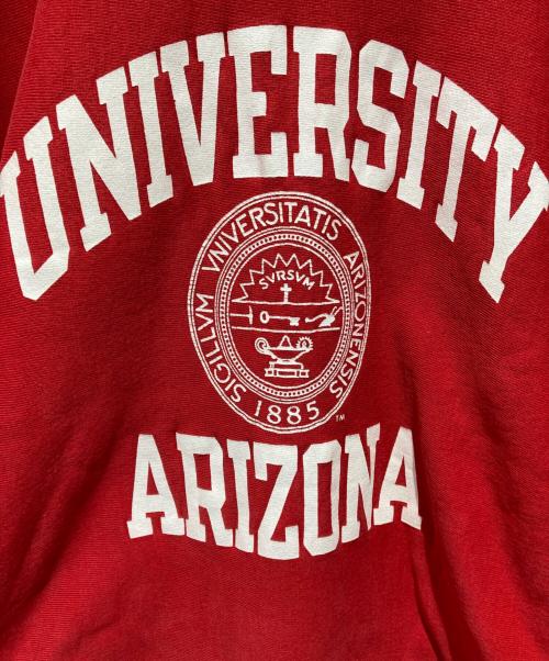 Champion REVERSE WEAVE（チャンピオン リバース ウィーブ）Champion REVERSE WEAVE (チャンピオン リバース ウィーブ) カレッジロゴスウェット レッド サイズ:Lの古着・服飾アイテム