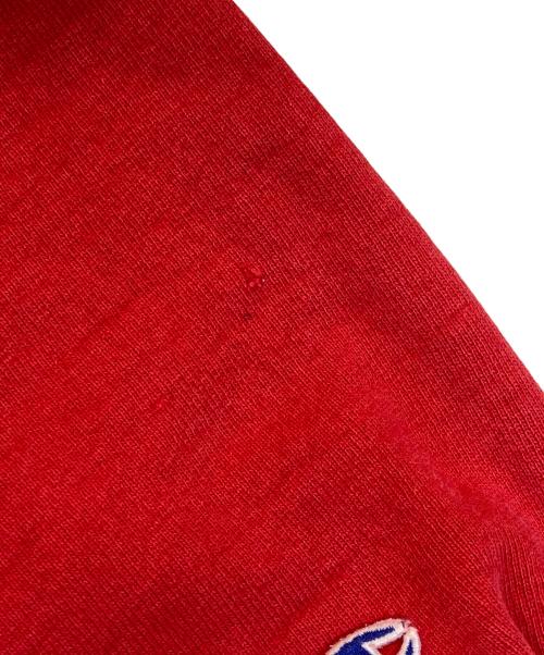 Champion REVERSE WEAVE（チャンピオン リバース ウィーブ）Champion REVERSE WEAVE (チャンピオン リバース ウィーブ) カレッジロゴスウェット レッド サイズ:Lの古着・服飾アイテム