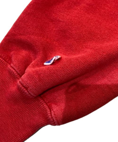 Champion REVERSE WEAVE（チャンピオン リバース ウィーブ）Champion REVERSE WEAVE (チャンピオン リバース ウィーブ) カレッジロゴスウェット レッド サイズ:Lの古着・服飾アイテム