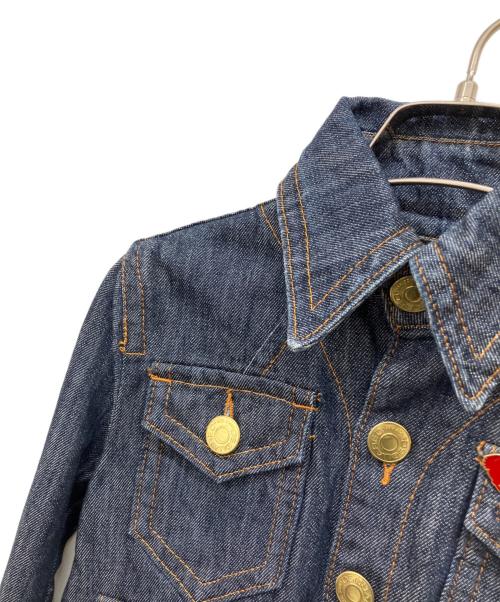 DSQUARED2（ディースクエアード）DSQUARED2 (ディースクエアード) デニムジャケット インディゴ サイズ:SIZE 38の古着・服飾アイテム