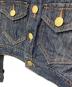 中古・古着 DSQUARED2 (ディースクエアード) デニムジャケット インディゴ サイズ:SIZE 38：8000円